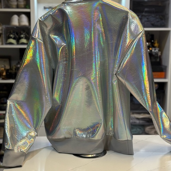 Dolce & Gabana Holographic Silver Jacket - size XL - used once - Picture 5 of 11
